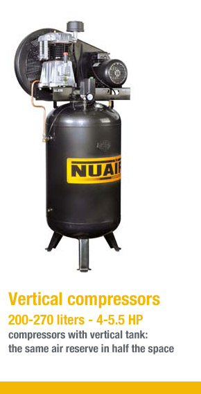 Vertical compressors